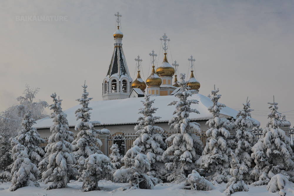 Une cathédrale à Yakoutsk